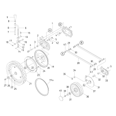 ORIGINAL OREC Schnitthöhenanschlagschraube O80-1035-744-00