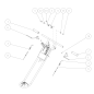 Blade Lever (Red) O0214-10202 ORIGINAL OREC