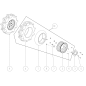 Roue 3.50-7 O80-1260-407-00 ORIGINAL OREC