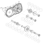 3. Gangwelle 22T O0251-01610 ORIGINAL OREC