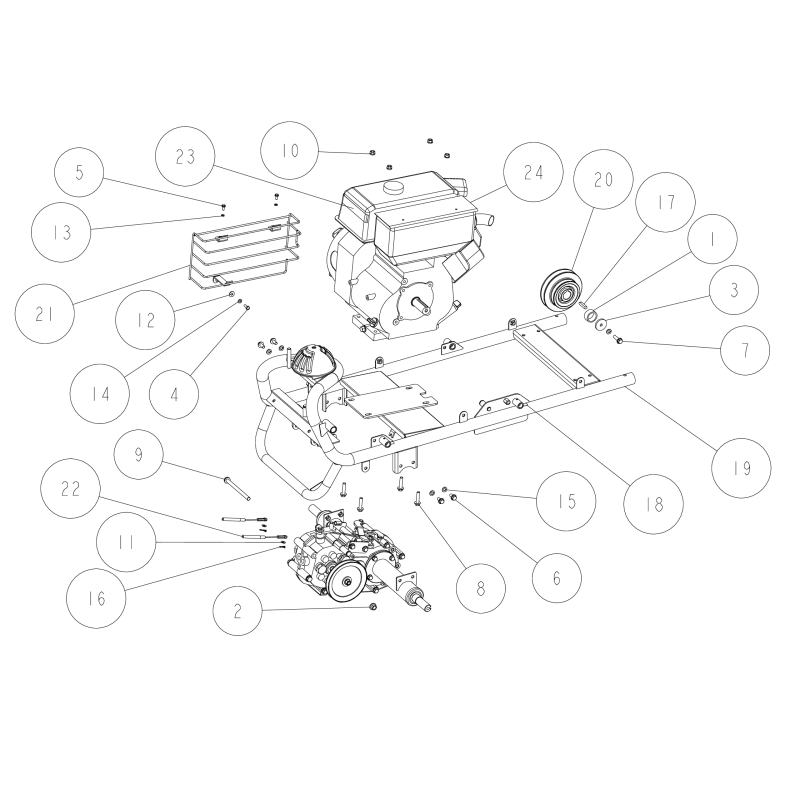 Protezione marmitta CMP O0223-60700 ORIGINALE OREC