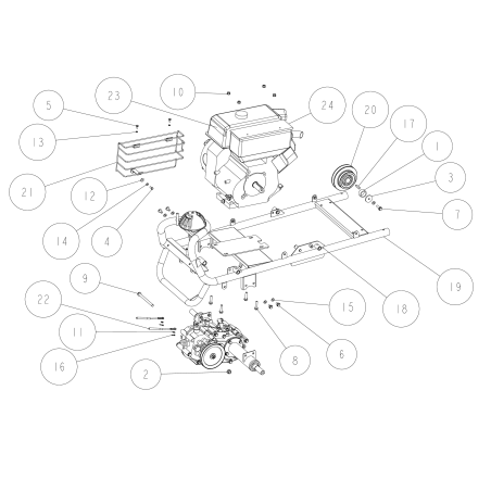 Protection de silencieux ORIGINALE OREC CMP O0223-60700 | Newgardenstore.eu