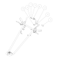 Trazione del filo CMP O0223-10800 ORIGINALE OREC