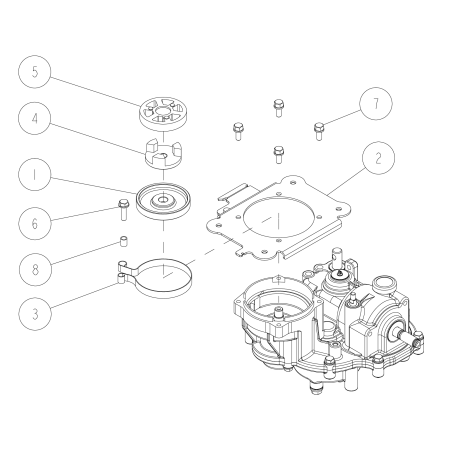 Accouplement ORIGINAL OREC O0305-04200 | Newgardenstore.eu