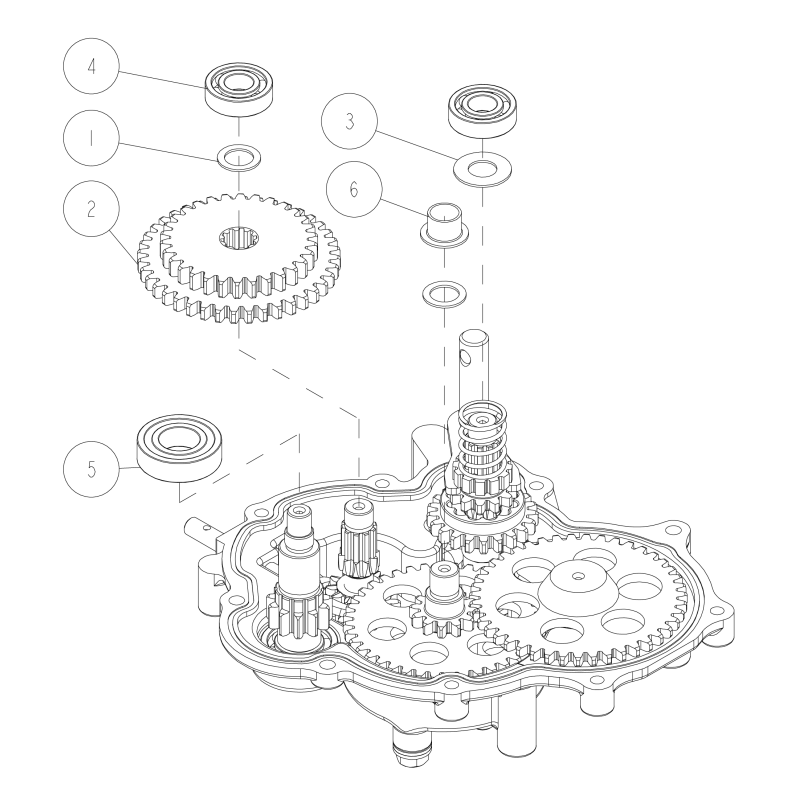 ORIGINAL OREC Bearing 6003 2RS ????O89-3115-060034