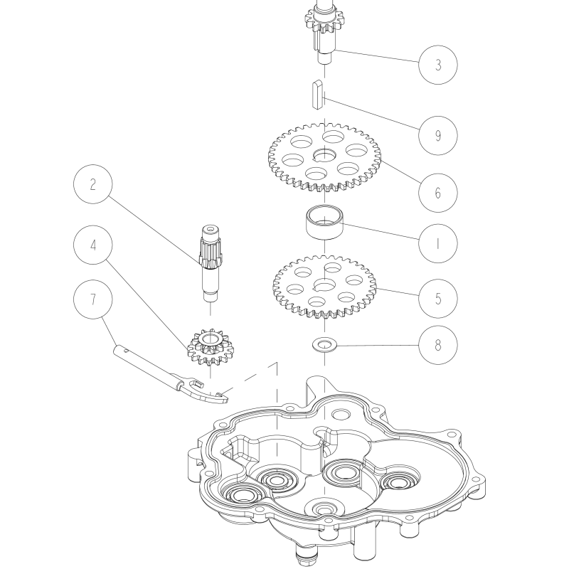 2e arbre O0305-00400 ORIGINAL OREC