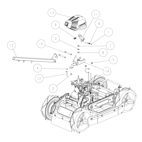 Wire, rear guard O0202-73210 ORIGINAL OREC | Newgardenstore.eu