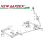 Exploded view lifting cutting deck lawn tractor 72cm XF135HD CASTELGARDEN