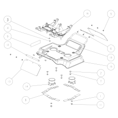 Gear Frame ASSY O0202-29000 ORIGINAL OREC