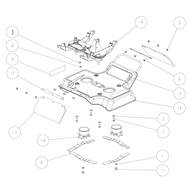 Bastidor de engranajes ASSY O0202-29000 ORIGINAL OREC