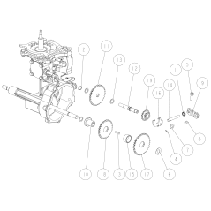Pignon 13T O0229-01100 ORIGINAL OREC