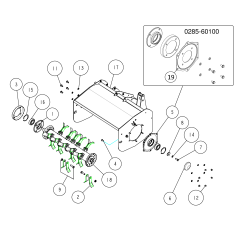 Zahnscheibe 10 O89-1812-100002 ORIGINAL OREC | Newgardenstore.eu