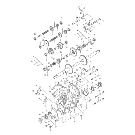 Unterschaltgetriebe 14-19 O80-1575-130-50 ORIGINAL OREC | Newgardenstore.eu