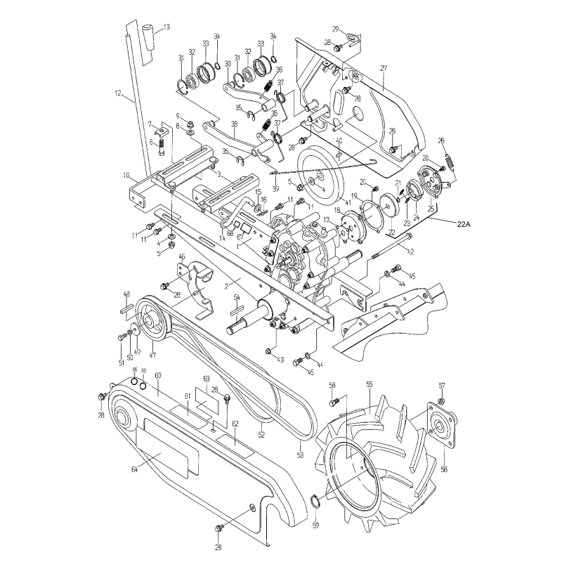 Moyeu de roue O80-1565-413-00 ORIGINAL OREC