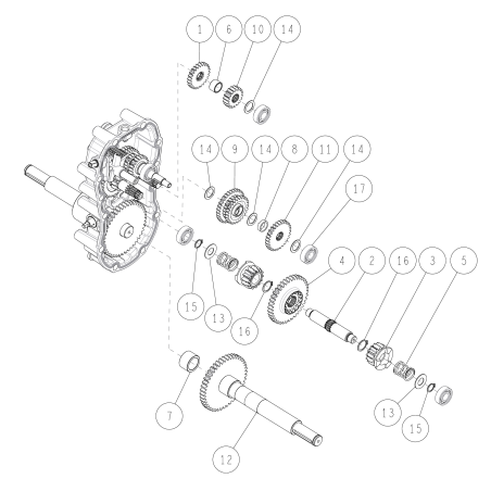 Achse CMP (HR672) O0285-00100 ORIGINAL OREC | Newgardenstore.eu
