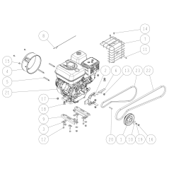 Boulon hexagonal M6*35 O89-1111-060352 ORIGINAL OREC