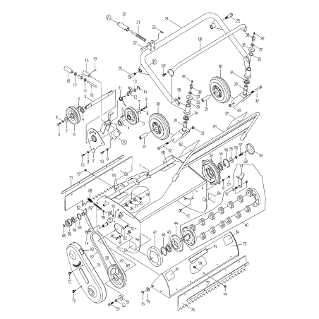 Volet arrière O0204-60500 ORIGINAL OREC | Newgardenstore.eu