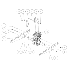 Main Frame (R) CMP (GX340) O0291-20100 ORIGINAL OREC