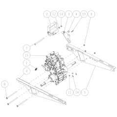 Main frame (R) CMP (HRC:GX340) O0304-20200 ORIGINAL OREC