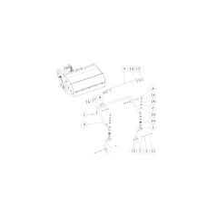 TELAIO SUPPORTO RUOTE ANT. O0204-6110G ORIGINALE OREC | Newgardenstore.eu