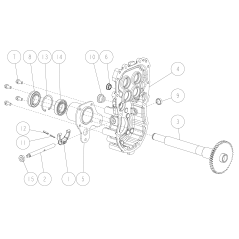 Transmission Box (L) O0225-00200 ORIGINAL OREC
