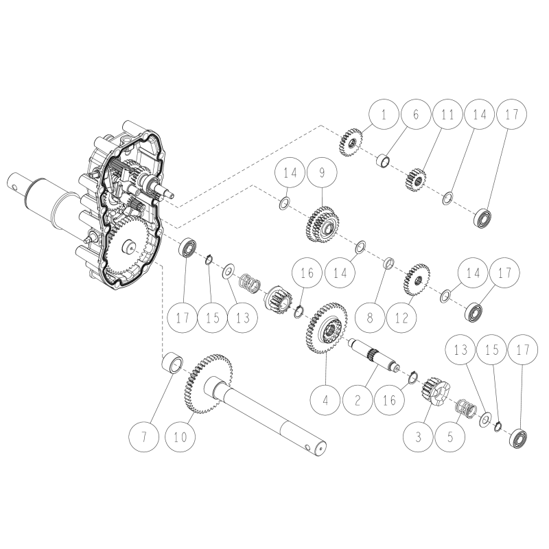 Achse CMP O0282-00110 ORIGINAL OREC