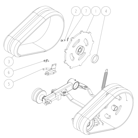 Achsbolzen 10*50 O0282-31310 ORIGINAL OREC | Newgardenstore.eu