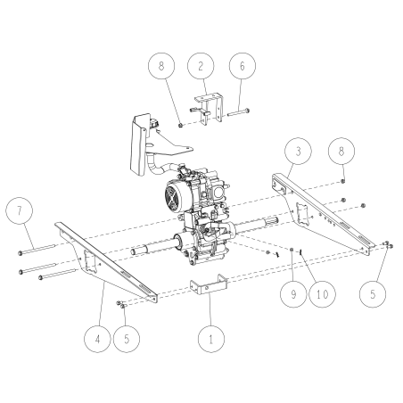Ajuste bajo el capó CMP (HRH801/H) O0225-12200 ORIGINAL OREC | Newgardenstore.eu