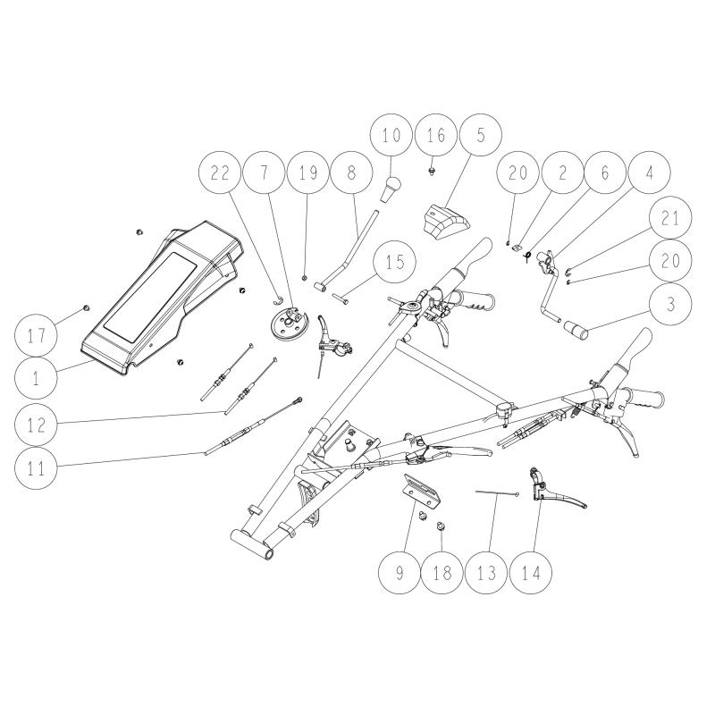 Wire guide (H) CM O0334-10200 ORIGINAL OREC