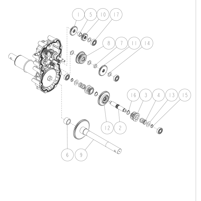 OREC 32T Side Clutch Gear O0334-00100 ORIGINAL