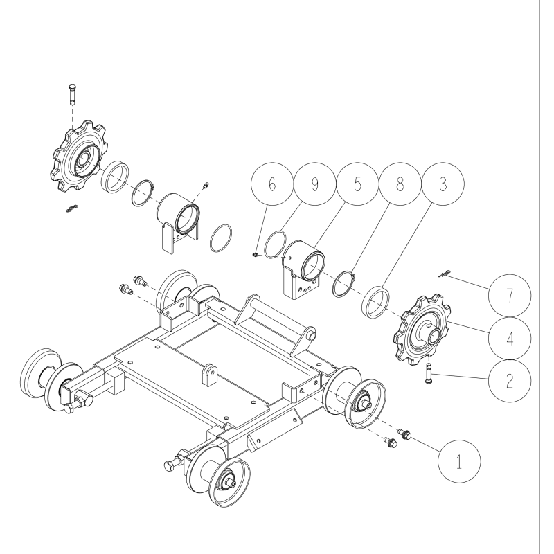 Guide tube(R) CM O0334-30200 ORIGINAL OREC