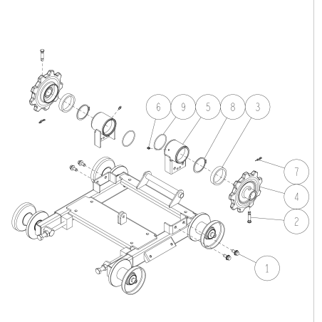 Tubo guía(R) CM O0334-30200 ORIGINAL OREC | Newgardenstore.eu
