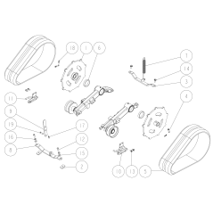 CMP (HRC802) O0296-80200 ORIGINAL OREC Left and Right Link Bar | Newgardenstore.eu