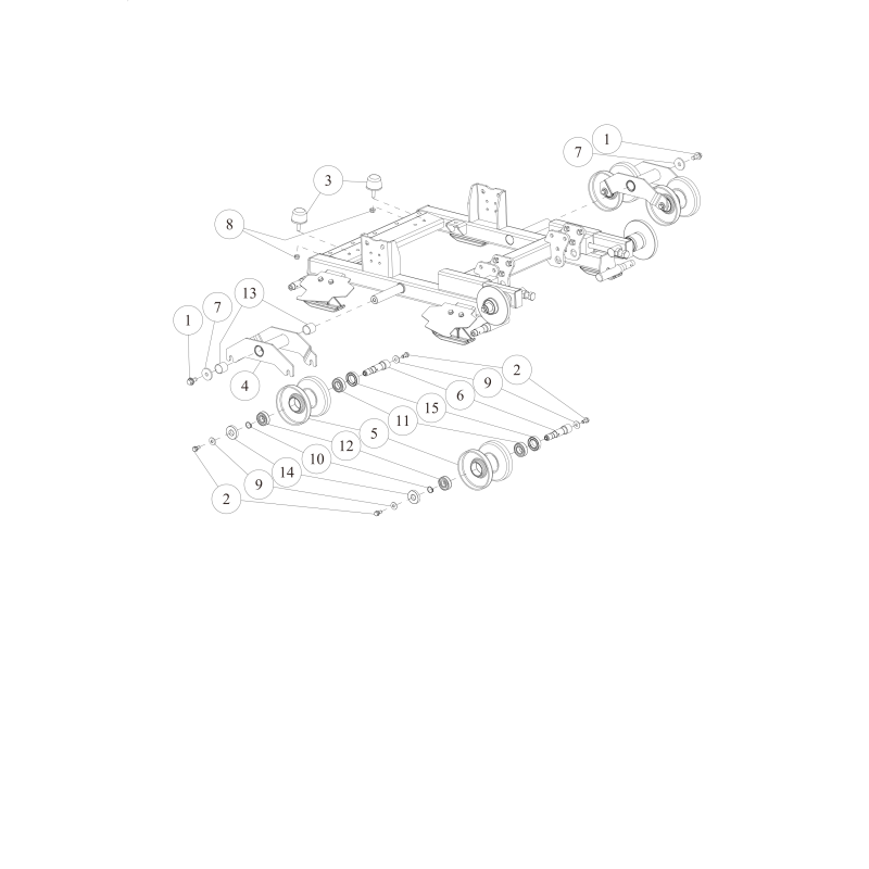 Ausgleichsachse O0940-30600 ORIGINAL OREC