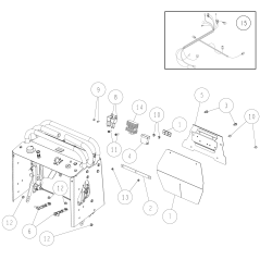 Wire Harness Assy O0939-71200 ORIGINALE OREC | Newgardenstore.eu