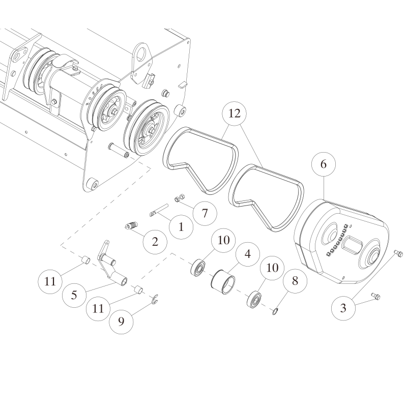 ORIGINAL OREC O0940-40400 Spannrolle