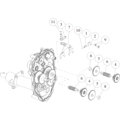 Pignon d'essieu B 32T O0939-00500 ORIGINAL OREC | Newgardenstore.eu