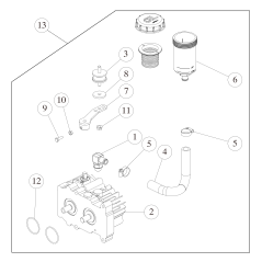 Control arm (R) CMP O0939-02100 ORIGINAL OREC