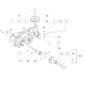 Puleggia di trasmissione (alta) (grigio metallizzato) O0284-4020H ORIGINALE OREC