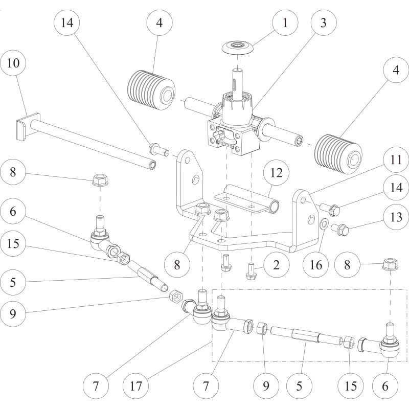 Sechskantmutter (dünn) M12 links O0244-73800 ORIGINAL OREC