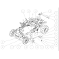 Asta pedale offset (RMK150) O0329-57200 ORIGINALE OREC