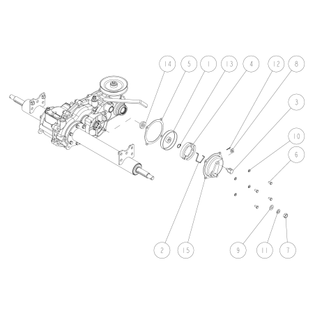 Brake Assy O0207-73000 ORIGINAL OREC | Newgardenstore.eu