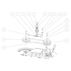 Tension Pulley (C) O0221-41400 ORIGINAL OREC | Newgardenstore.eu