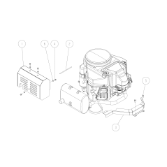 Auspuffrohrabdeckung (RMK150) O0329-40600 ORIGINAL OREC | Newgardenstore.eu