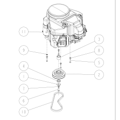 Sekundärmotorkragen (21 PS) O0244-41200 ORIGINAL OREC