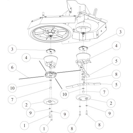 Porte-couteau (B) (RMK150) (Gris métallisé) O0329-5540H ORIGINAL OREC | Newgardenstore.eu
