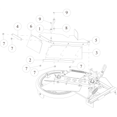 Support de heurtoir de porte (gris métallisé) O0303-5650H ORIGINAL OREC