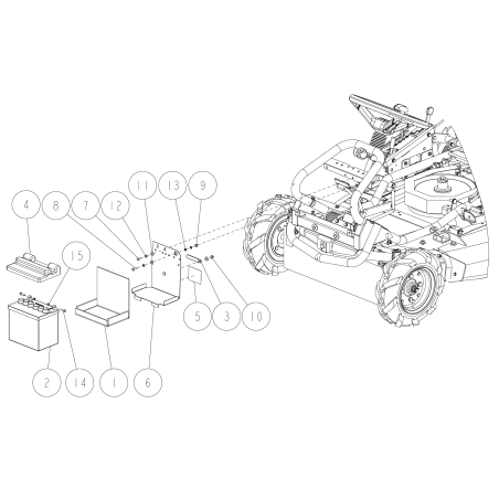 Batteria (32A-19L) O80-1792-976-00 ORIGINALE OREC | Newgardenstore.eu