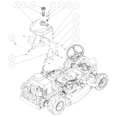Fuel Tank Support CMP (88ET) O0284-86510 ORIGINAL OREC