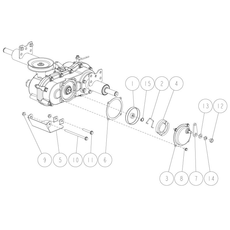 Bremskappenbaugruppe O0207-73200 ORIGINAL OREC